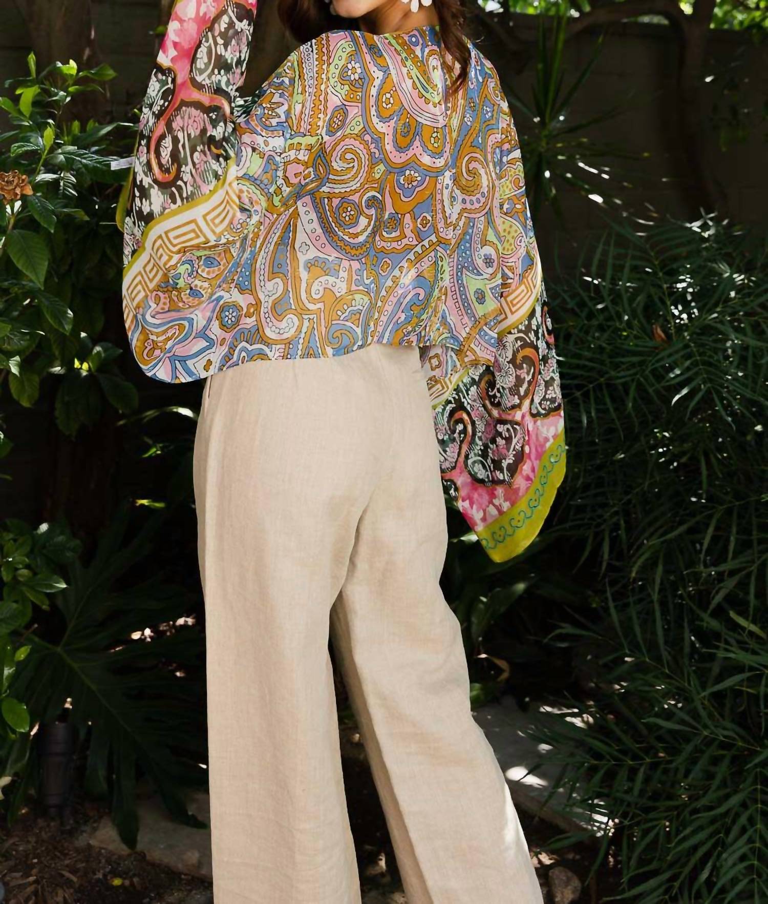 Leto - Boho Chic Tie Front Wrap