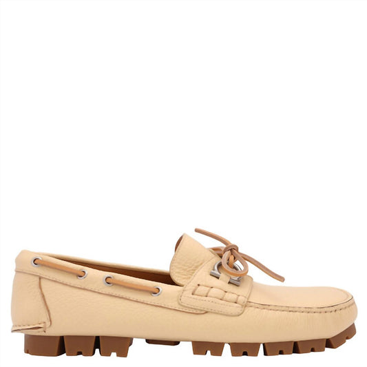 Salvatore Ferragamo - Men's Giosue Gancini Leather Sailor Moccasin