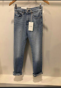 T2Love - Kid's Loosefit Hooded Po Reversed Jeans