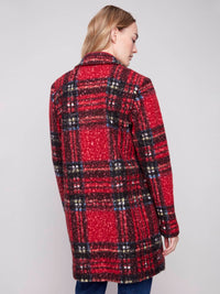 Charlie B - Plaid Bouclé Jacket