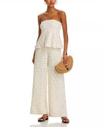 Line And Dot - Bowen Crocheted Pant