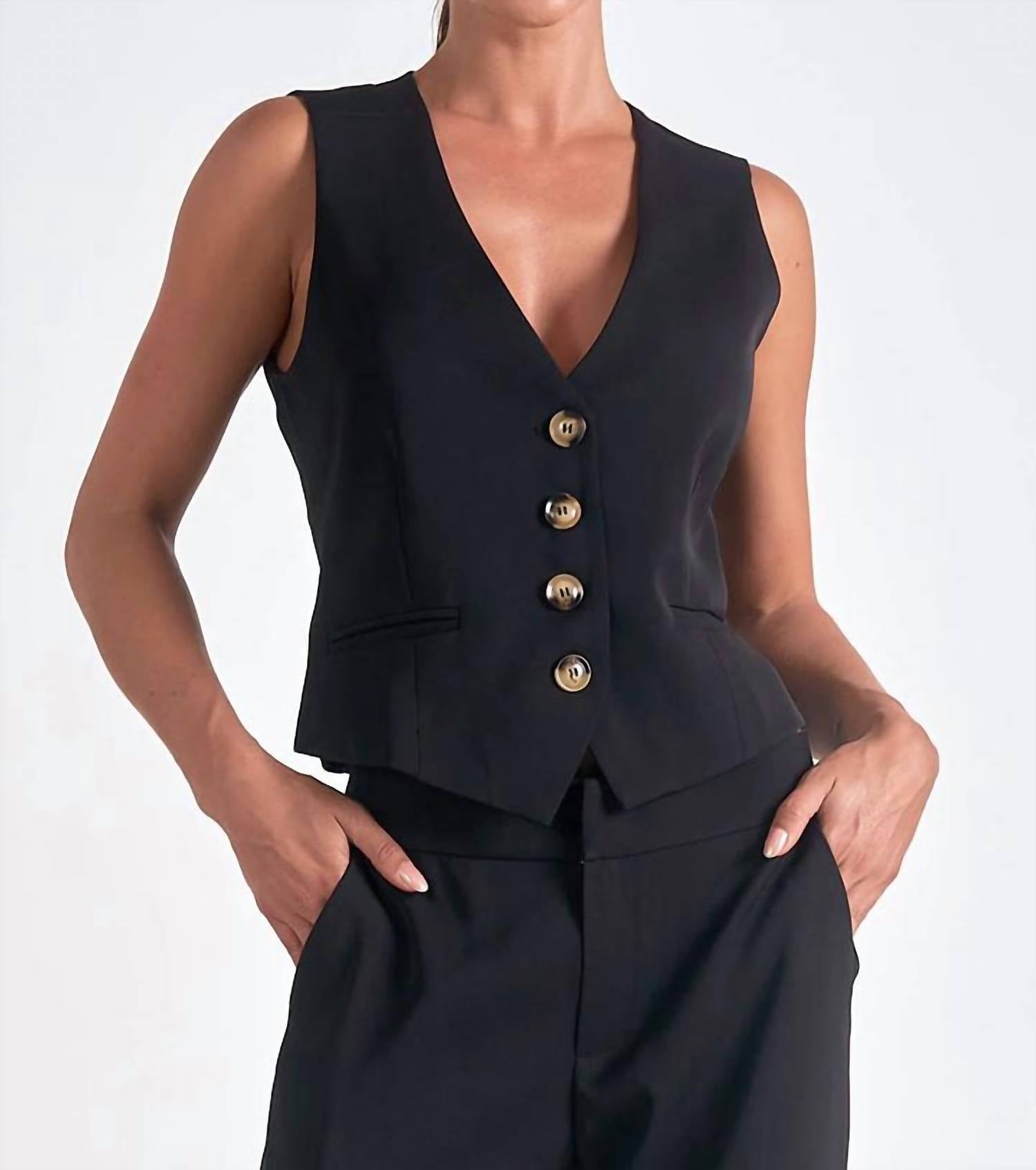 Elan - Tailored Vest