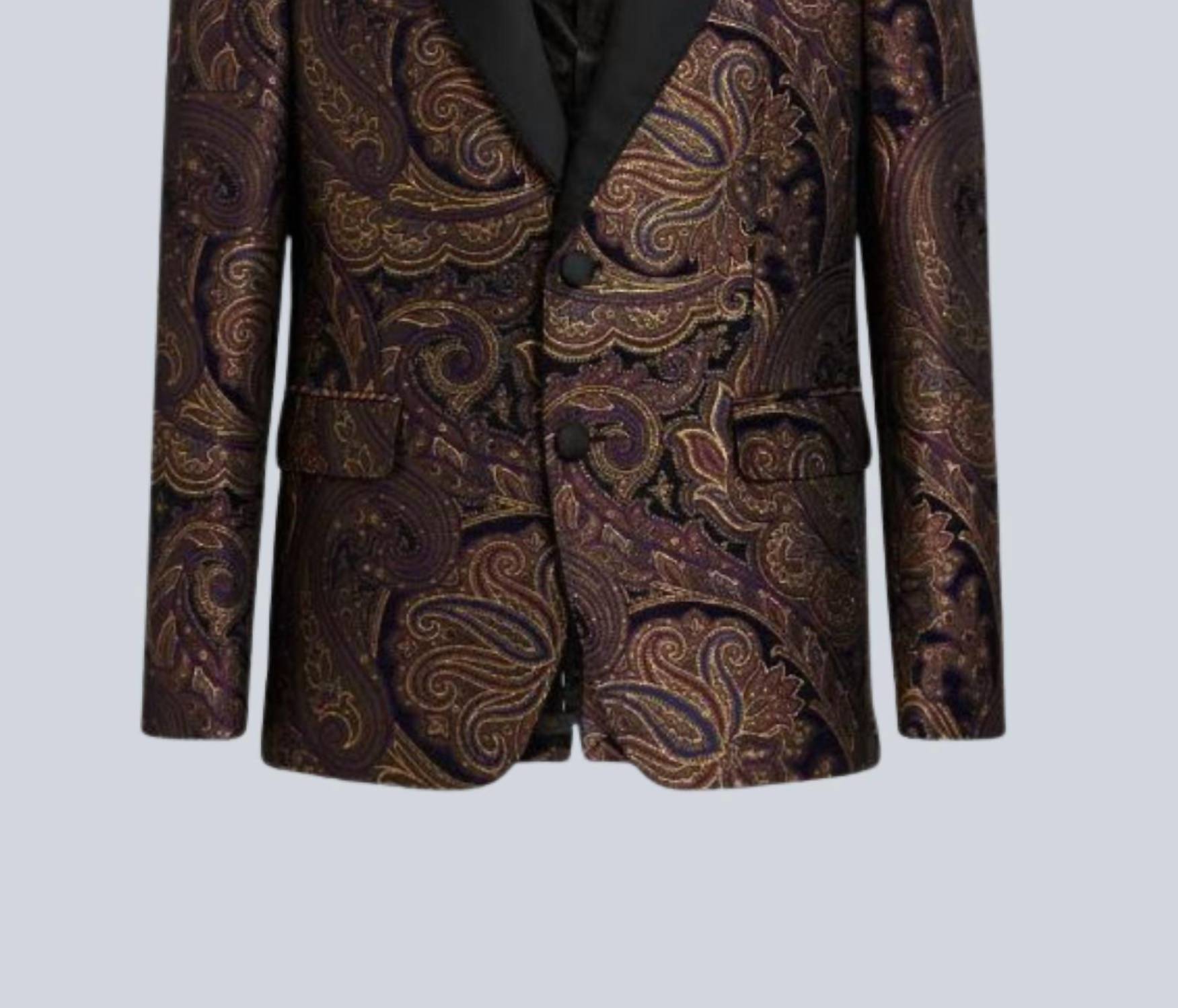 Etro - Paisley Jacquard Brocade Dinner Jacket