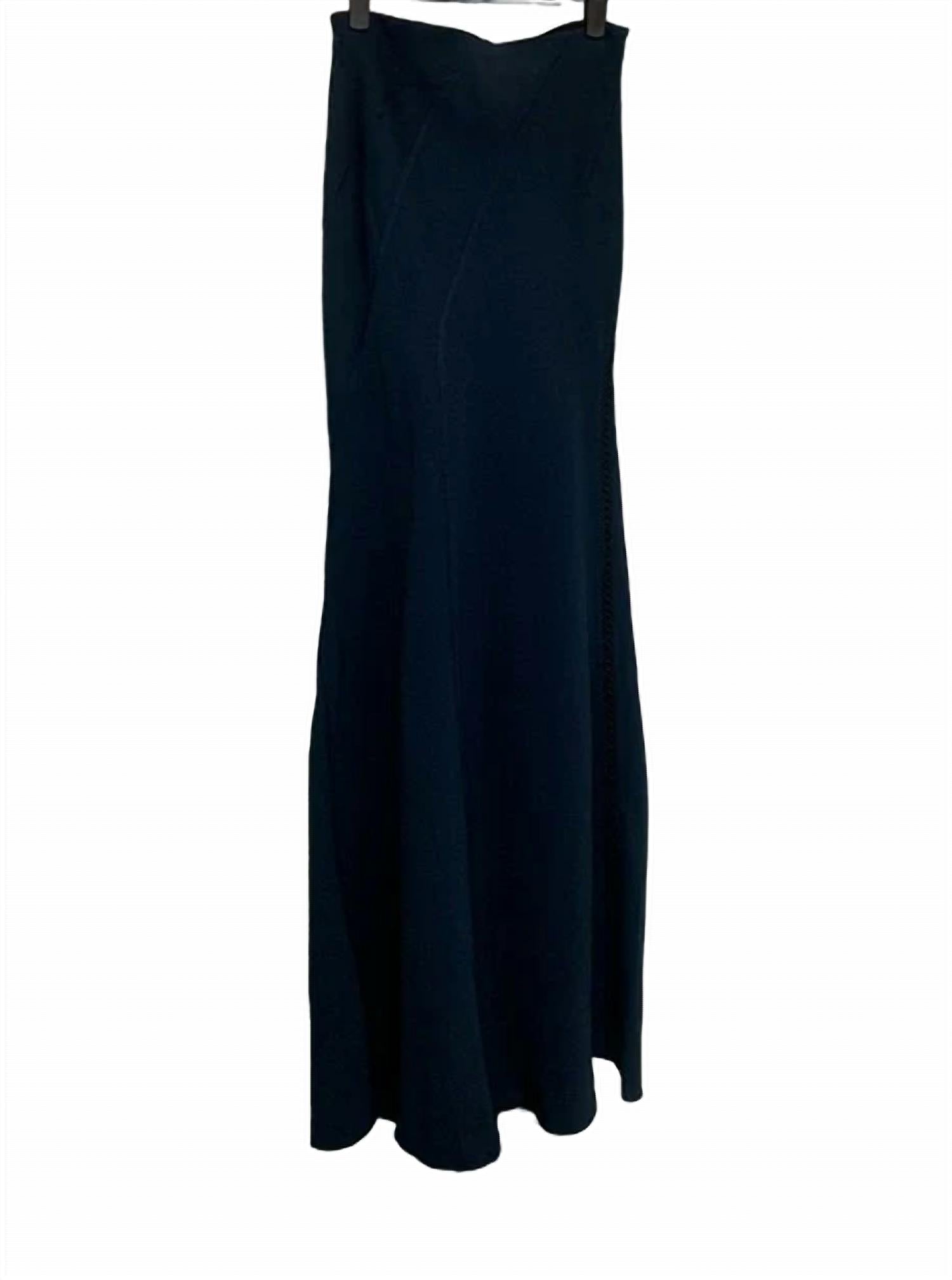 DRAPE BIAS SKIRT