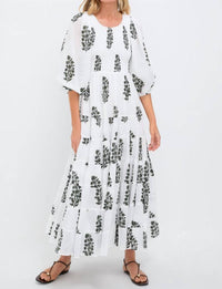 Sz Blockprints - Aneeza Stamp Alice Dress