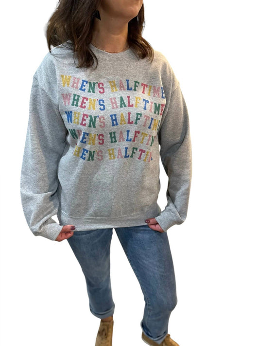 Rosemead - When's Halftime Crewneck Sweatshirt