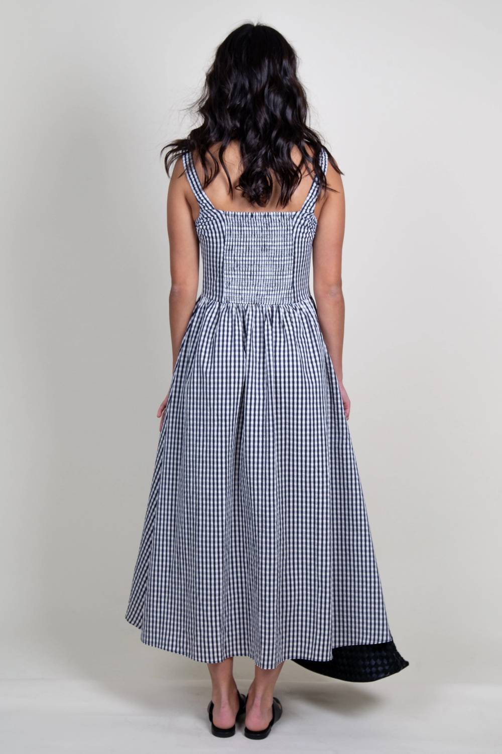 Astr - Women's Temperance Gingham Check Maxi Dress