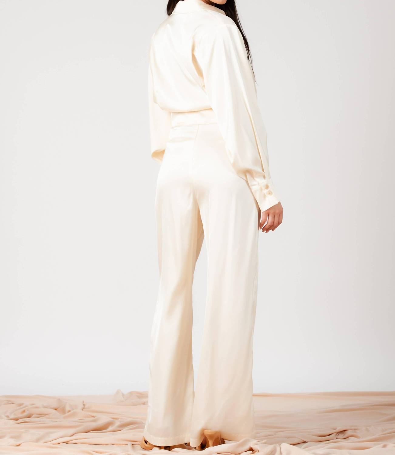 Lucca - Satin Trouser