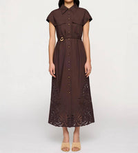 Clea - Kya Embroidered Dress