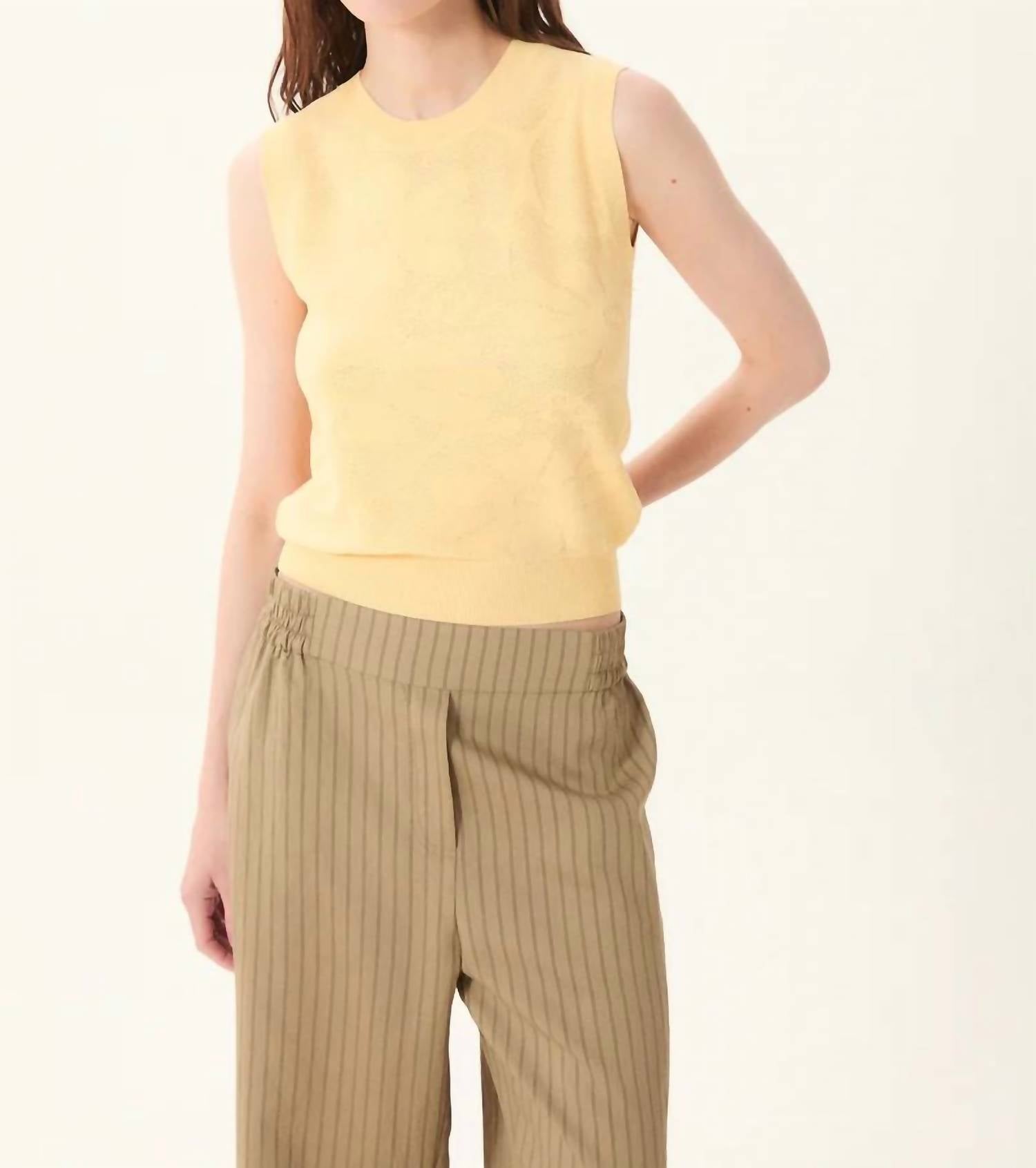 Deluc - Icaria Knit Sleeveless Top