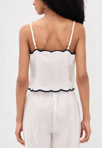 Cami Nyc - Nazare Embroidered Linen Camisole