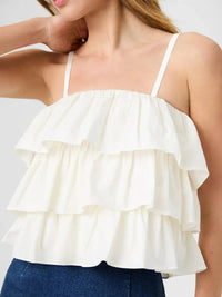 French Connection - Aimee Tiered Ruffle Top