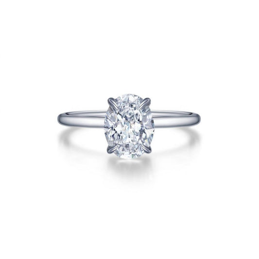 Lafonn - Women's Oval Solitaire Engagement Ring