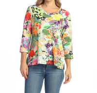 Jess & Jane - Soft Touch V-neck Top