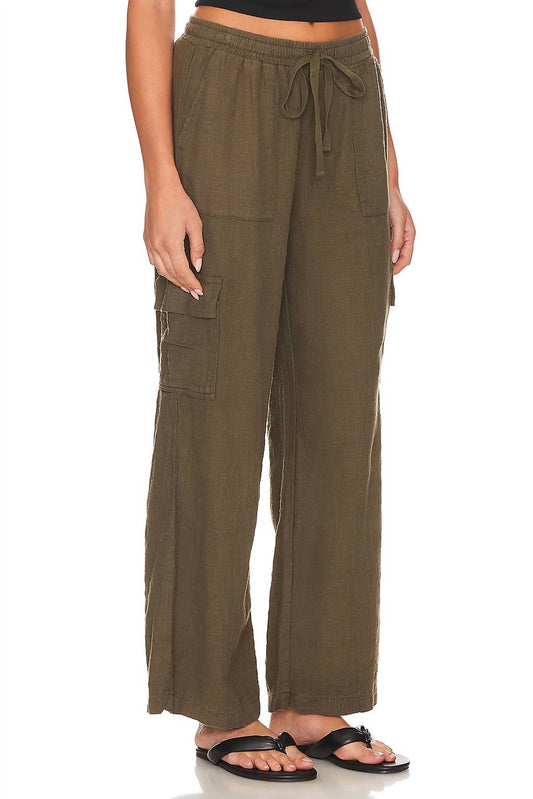 Bobi - Wide Leg Cargo Pants