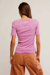 Free People - Picture You Short Sleeve Tee