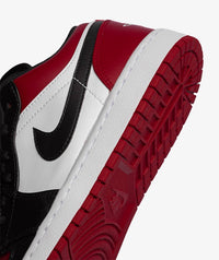 Air Jordan - Men's 1 Low Bred Toe Shoes