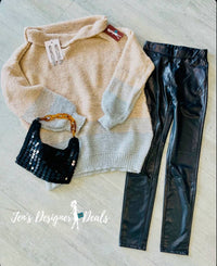 Q2 - Leather Look Leggings