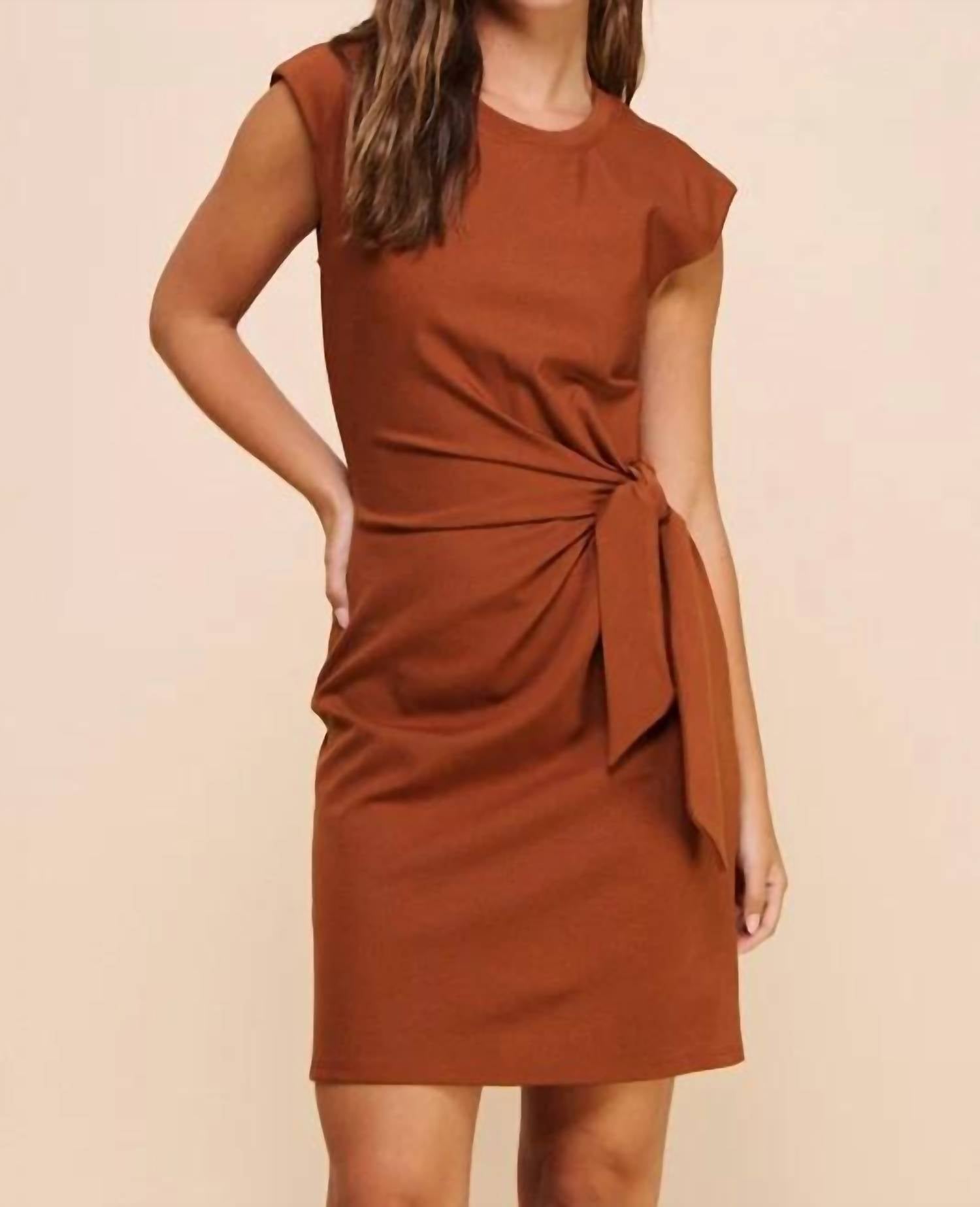 If She Loves - Faux Wrap Dress