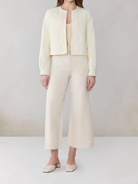 SOIA&KYO Reita Jacket in natural - women's jacket - detail view