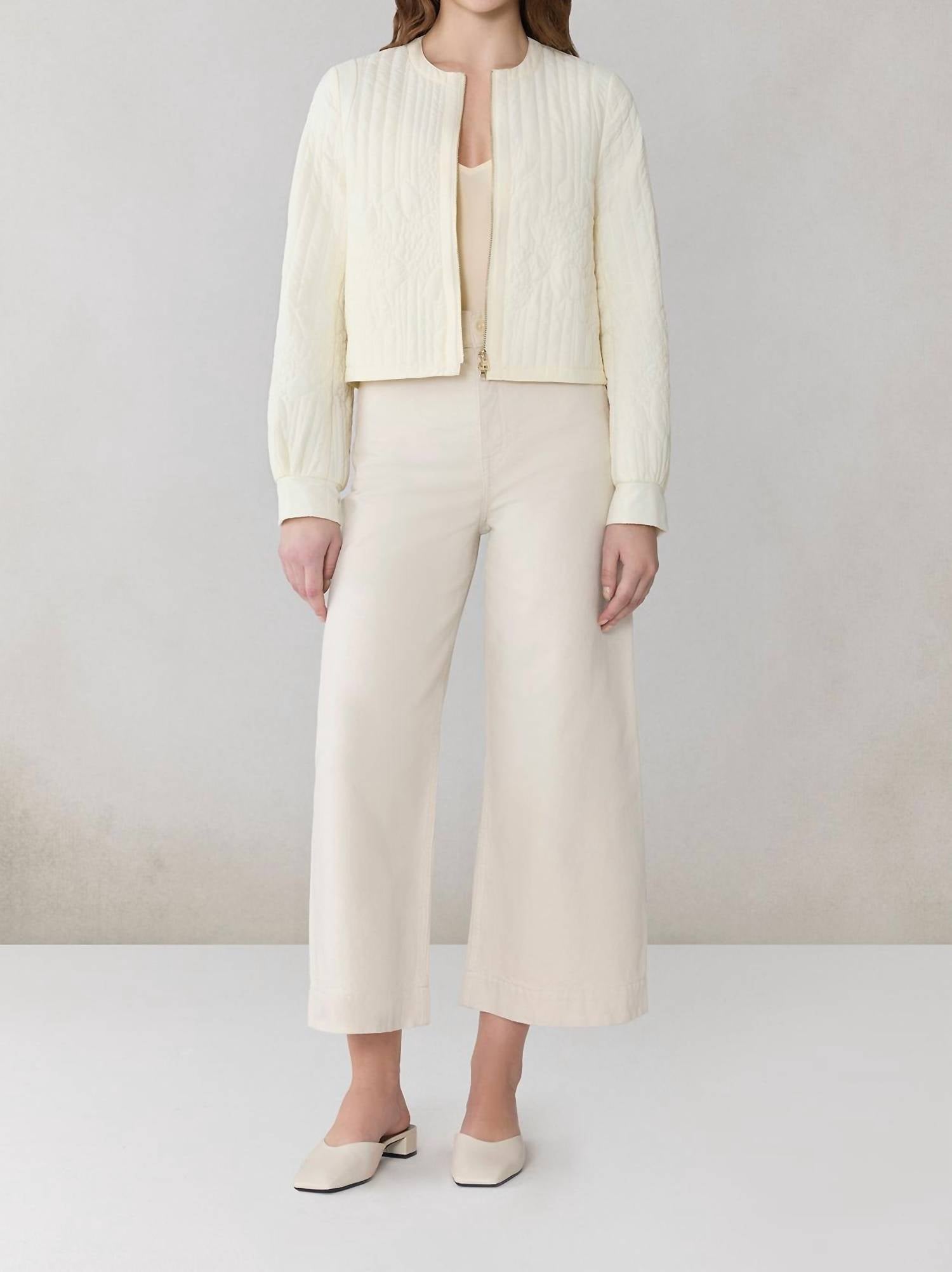 SOIA&KYO Reita Jacket in natural - women's jacket - detail view