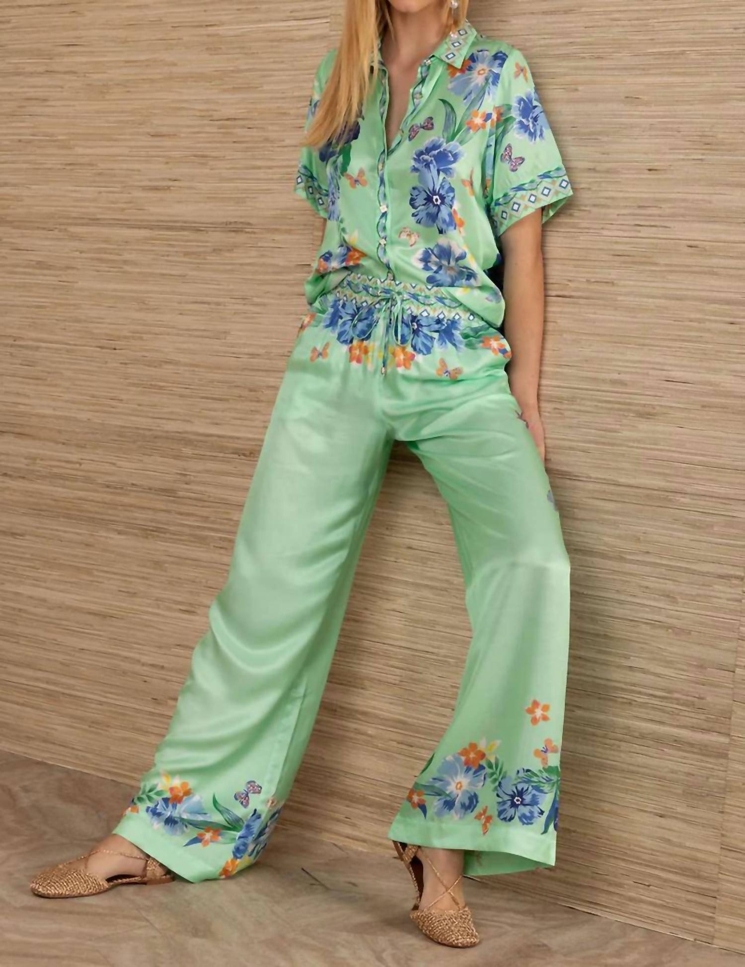 Hale Bob - Selene Charmeuse Pant