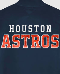 Starter - Men's Houston Astros Satin Full-snap Jacket