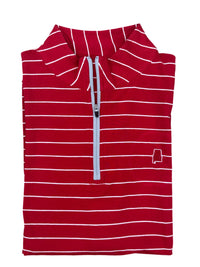 Peach State Pride - Men's Alabama Quarter Zip Sweater