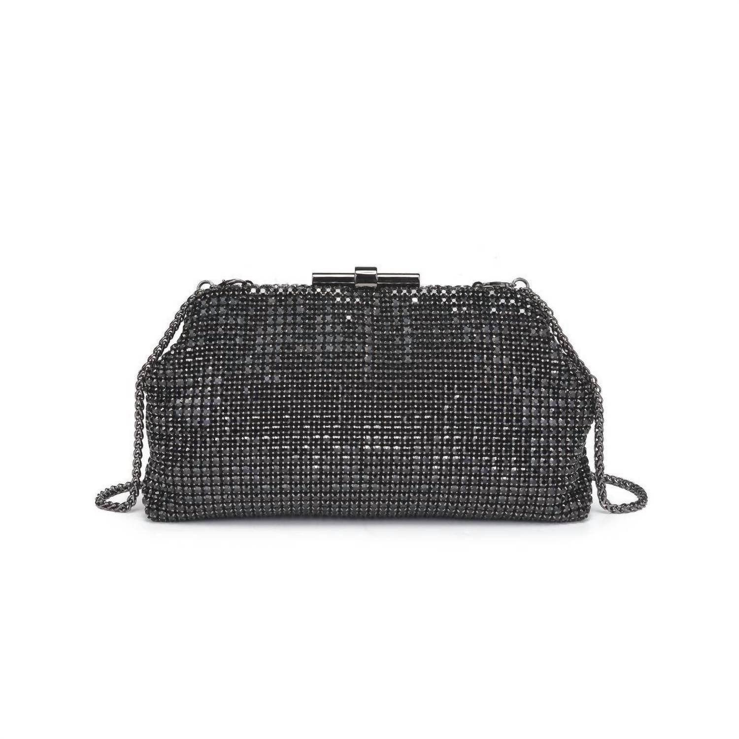 Urban Expressions - Women's Delfina Crystal Evening Bag