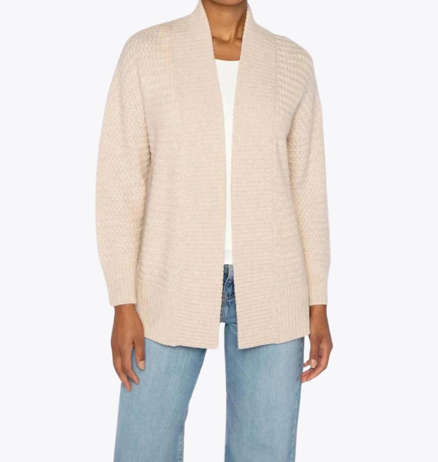 Kinross - Luxe Textured Easy Cardigan