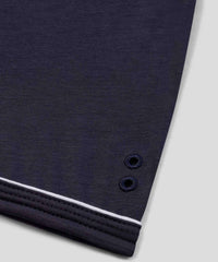 Ron Dorff Boxer Briefs With Piping in navy - men's item - alternate view