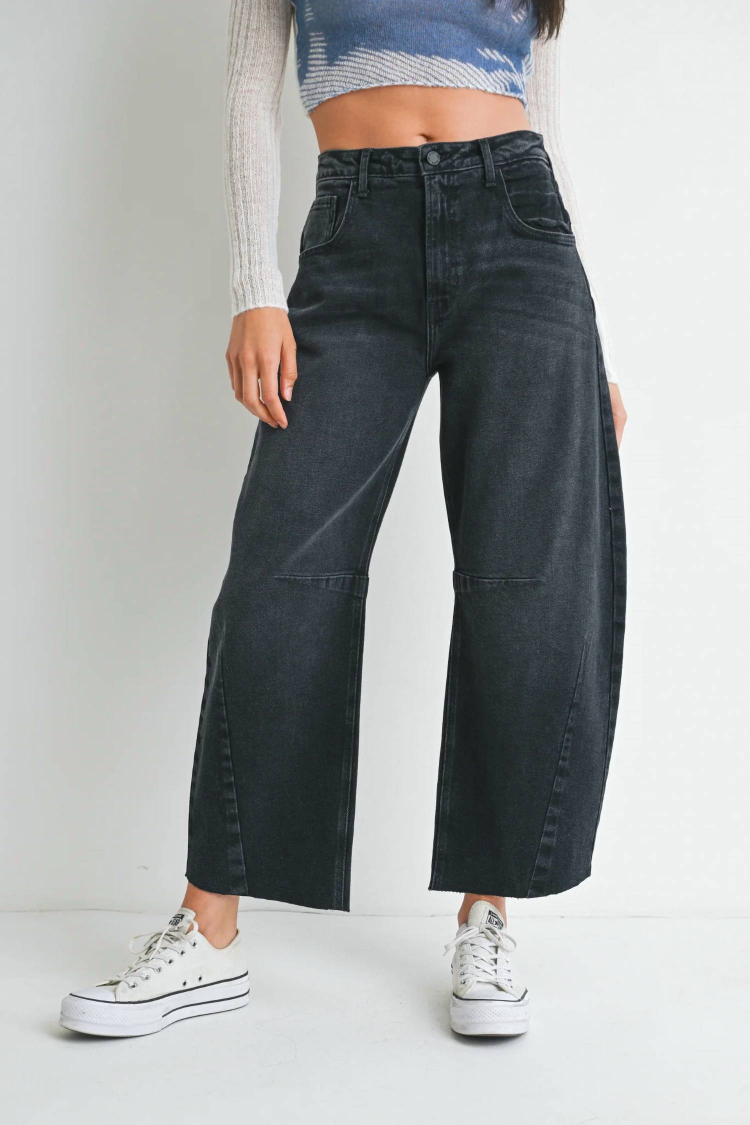 Just Black Denim - Billie Barrel Leg Jeans