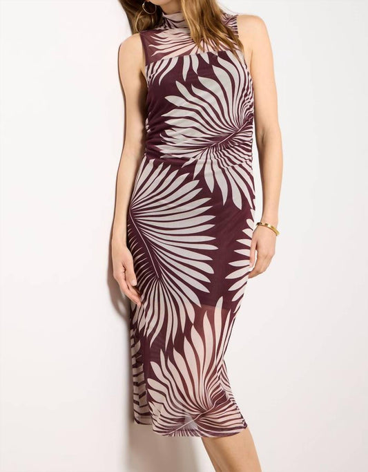 Sanctuary - Halter Midi Mesh Dress