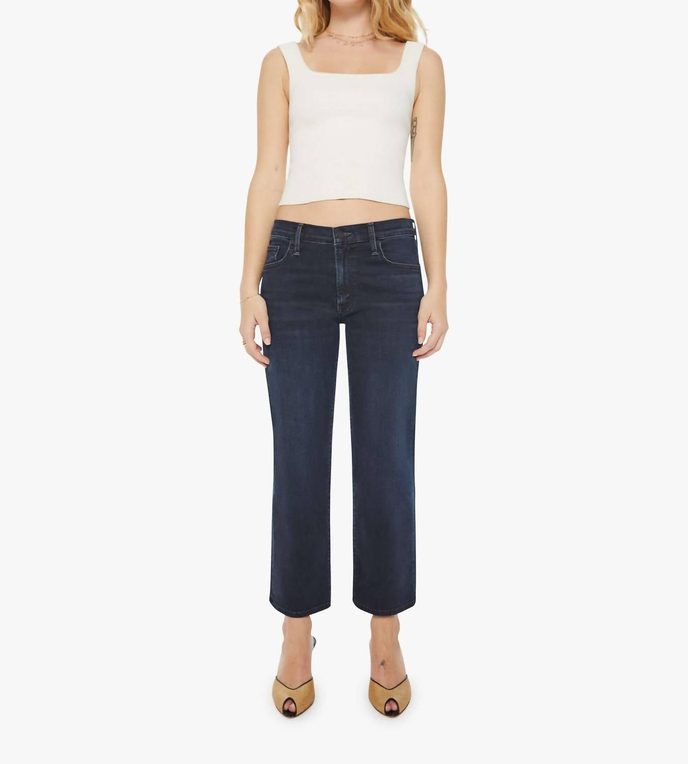 Mother - Lil Weekender Frayed Jeans