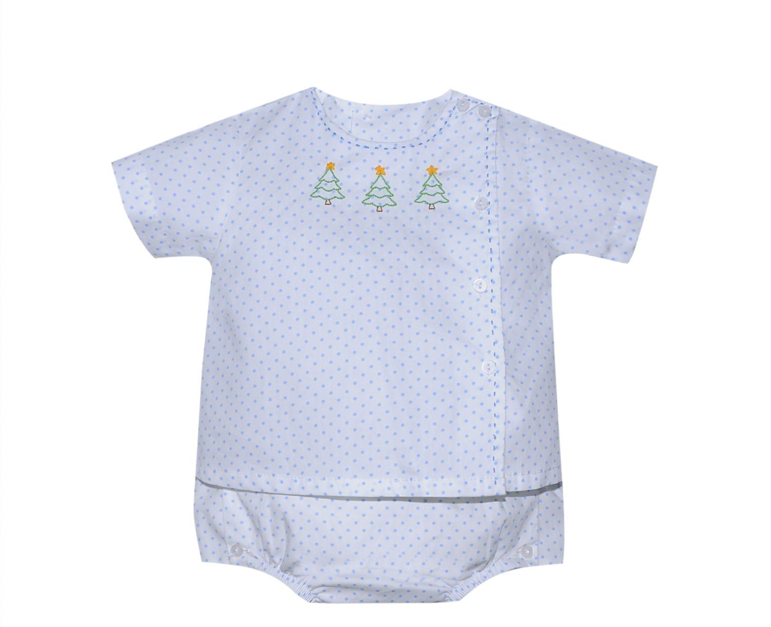 Baby Sen Kids Dot Tree Diaper Set in blue - item