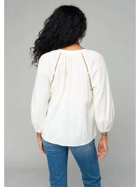 Lovestitch - Verbena Floral Embroidered Blouse