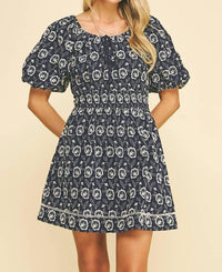Pinch - Floral Embroidered Dress