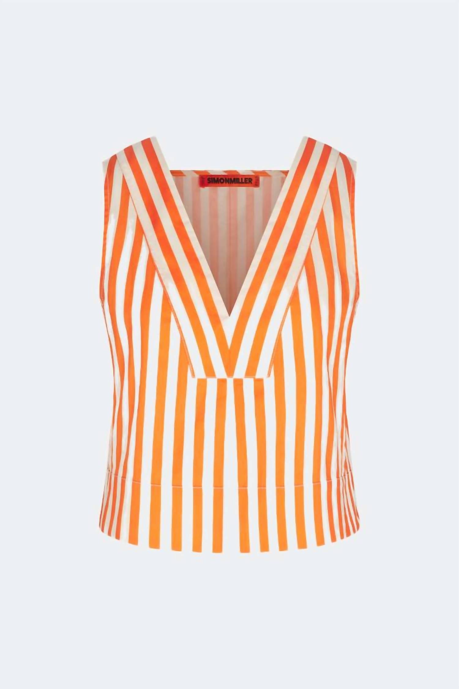 Simon Miller - ARRO SLEEVELESS POPLIN TOP