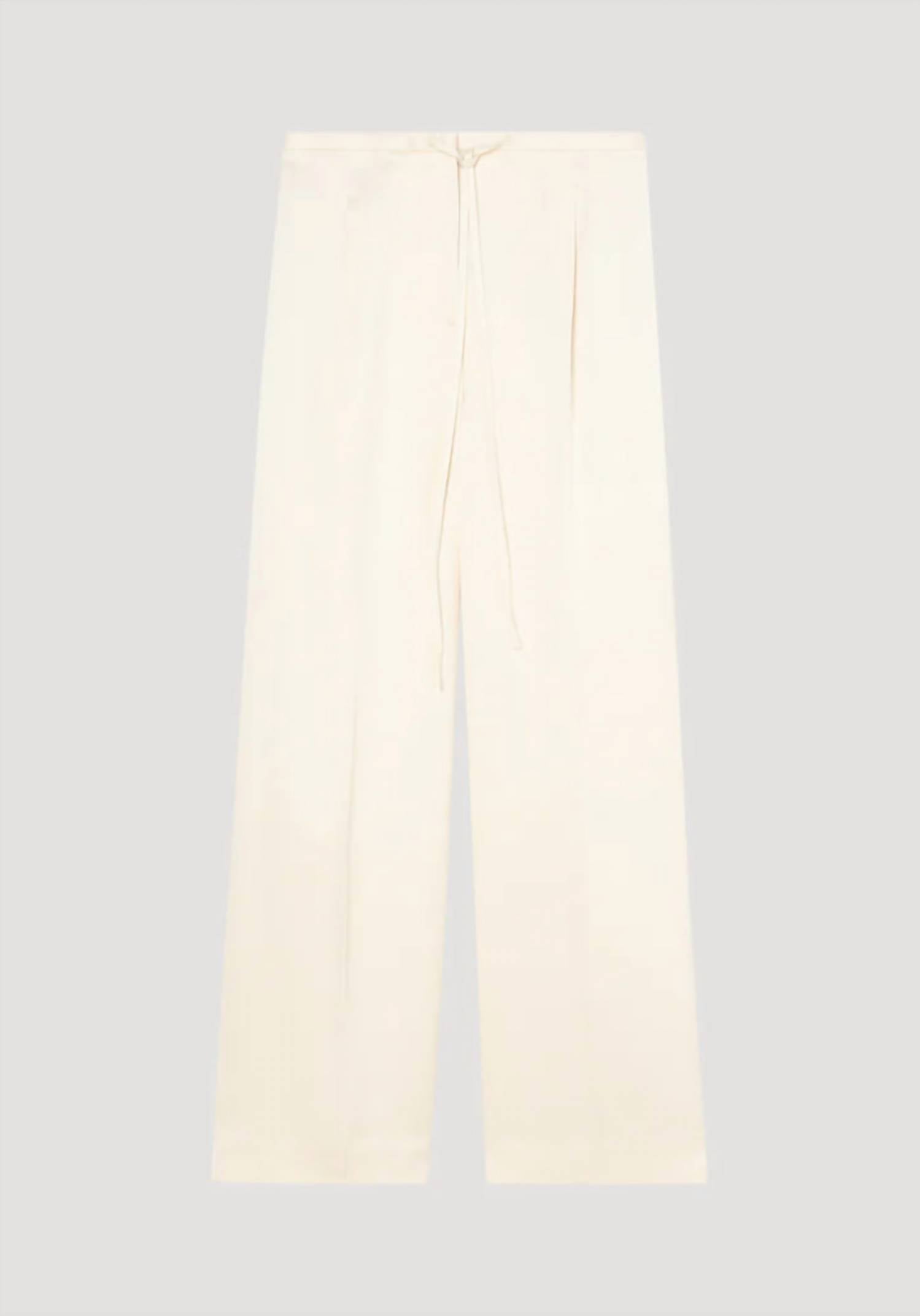 Rohe - Relaxed Drawstring Satin Trousers