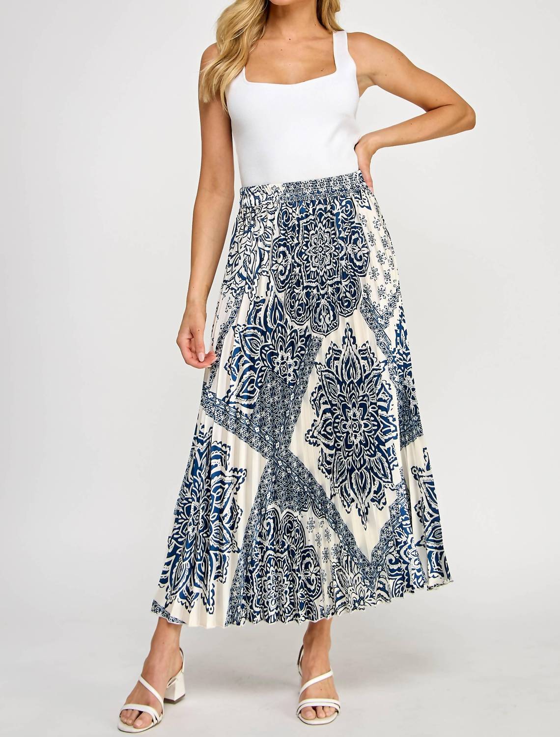 Ellison - Classic Touch Pleated Skirt