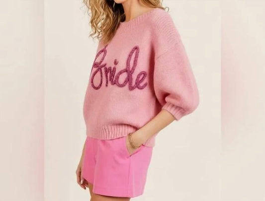 Bibi - Bride Crochet Sweater
