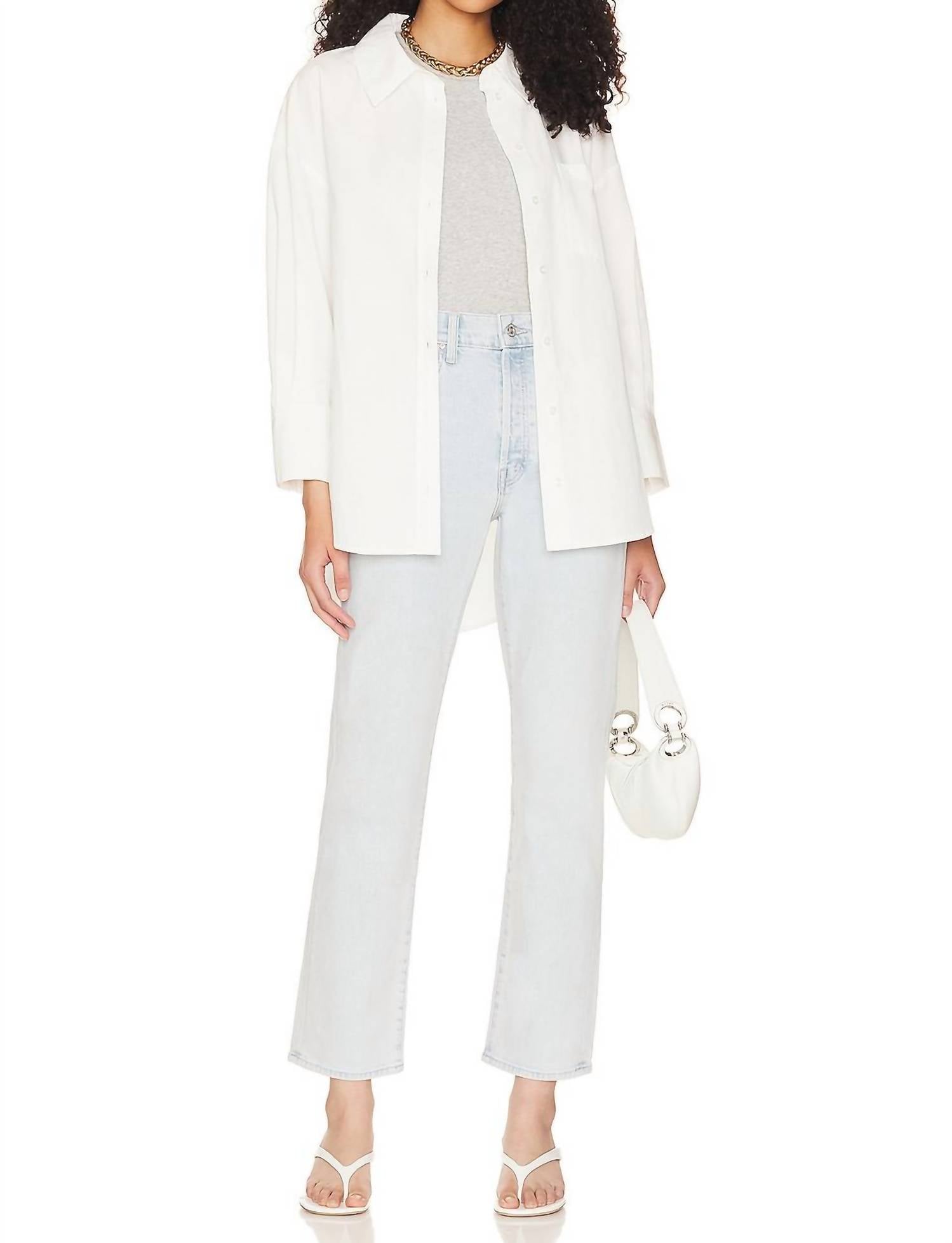 Mother - High-waisted Bootcut Pants