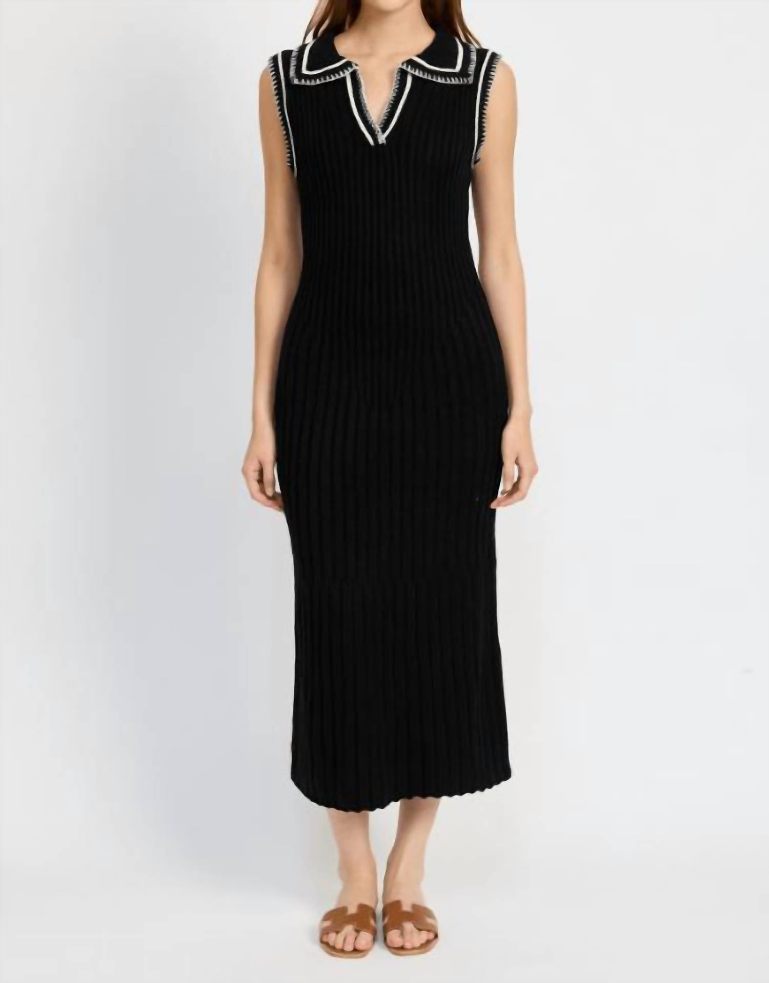 En Saison - Granger Polo Sweater Dress