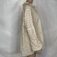 Lfdl - Women's Ruffled Long Sleeve Blouse