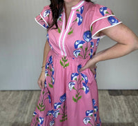 Umgee - Meadow Print Midi Dress