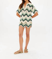 The Upside - Women's Tidal Sagra Crochet Shirt