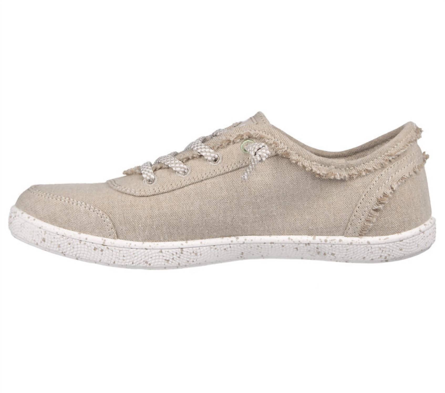 Skechers Women's Bobs B Cute Clean Sneakers in natural - women's sneaker - detail view