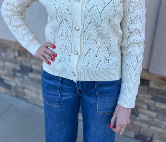 Pinch - Pearl Knit Cardigan