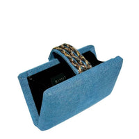 Simitri - Women's Braided Fringe Clutch