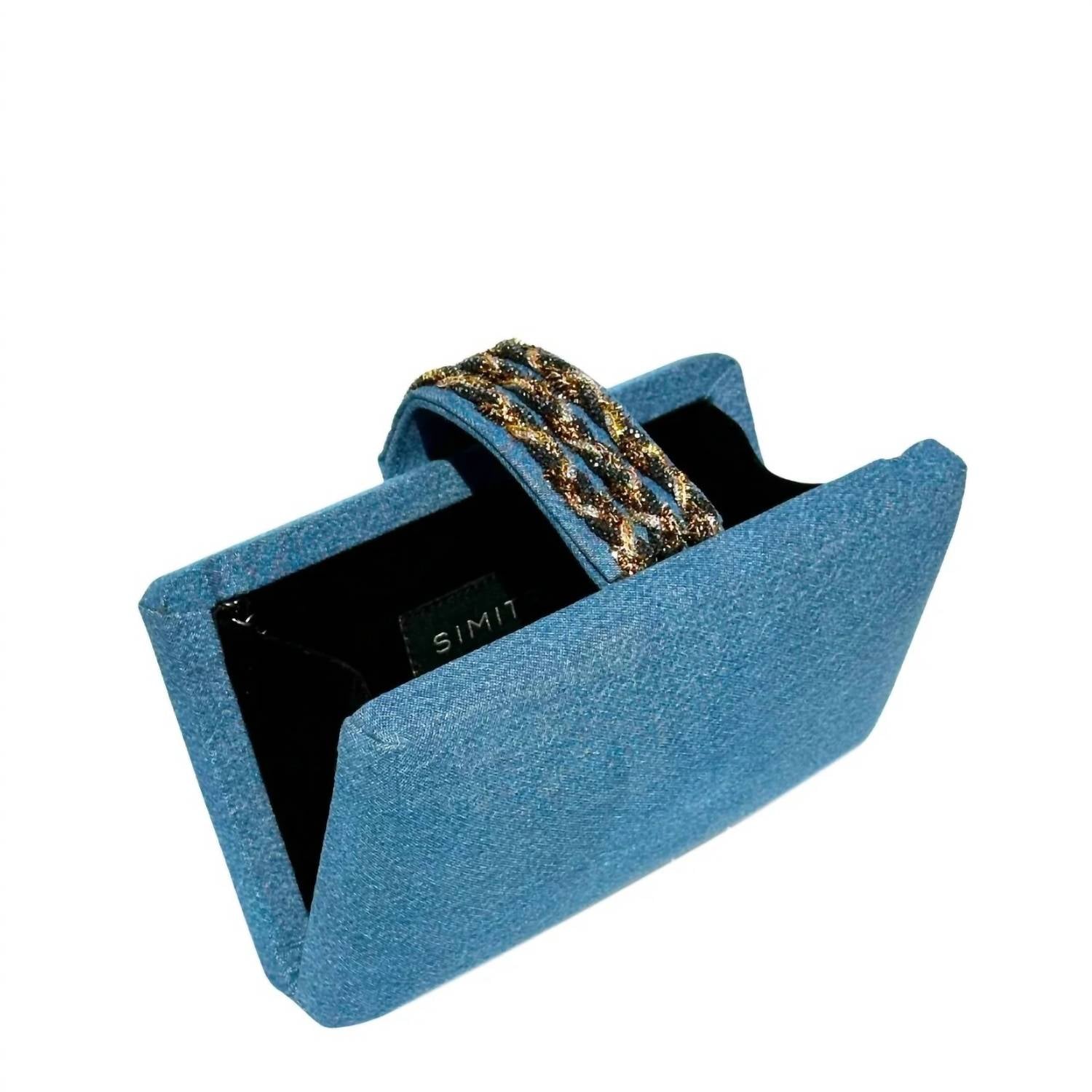Simitri - Women's Braided Fringe Clutch
